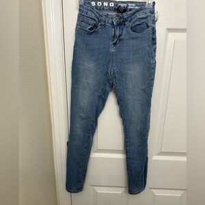 Song Curvy medium wash high rise skinny ankle size 0 (25)